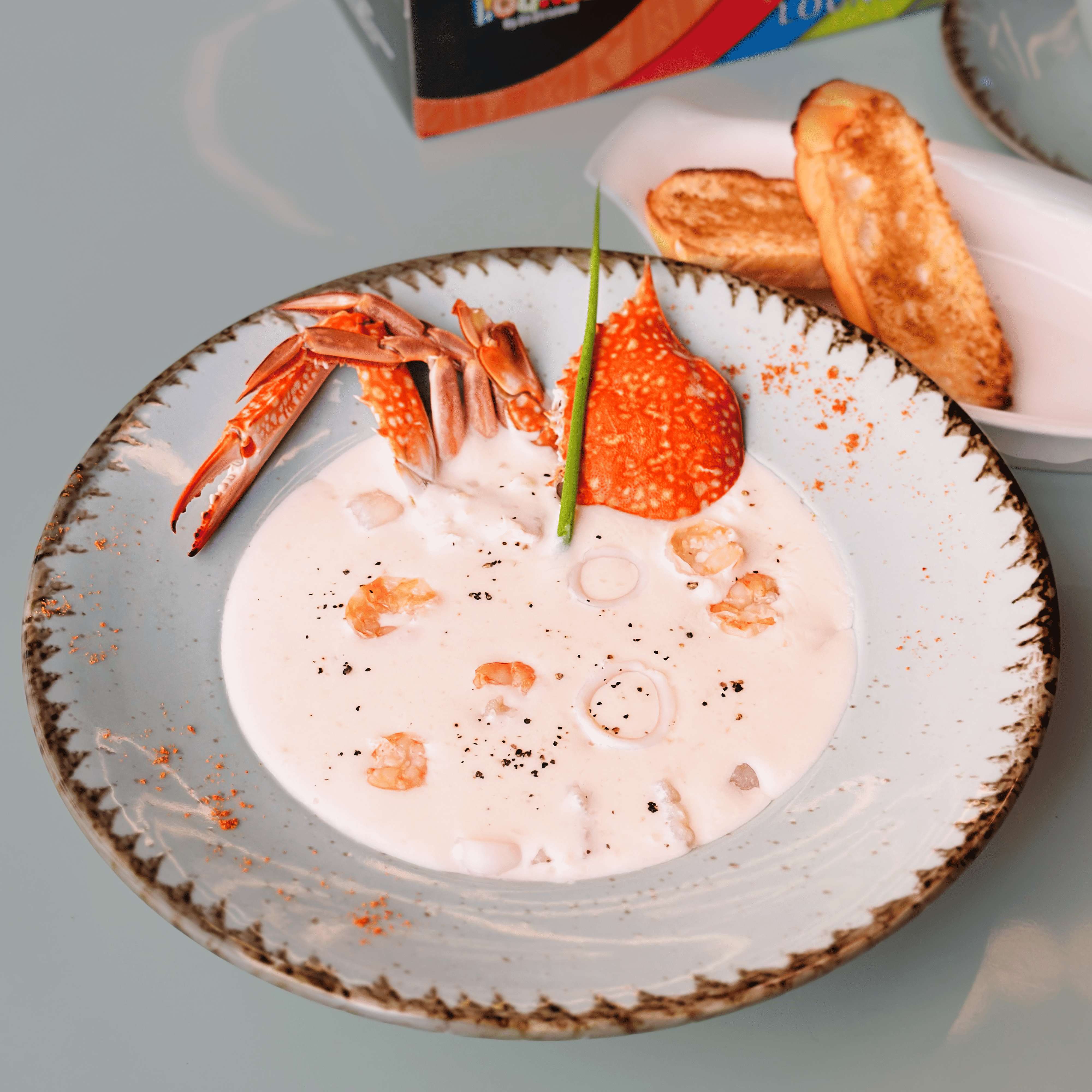 Creamy Chowder - Zii Zii Island Menu Creamy Chowder